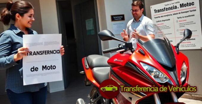 Cuánto vale una transferencia de moto